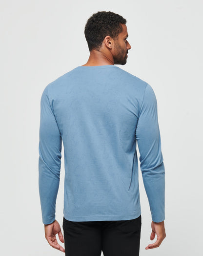 Warmer Tides Long Sleeve Tee Coronet | Travis Mathew Trending