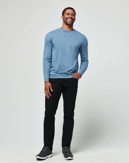 Warmer Tides Long Sleeve Tee Coronet | Travis Mathew Trending