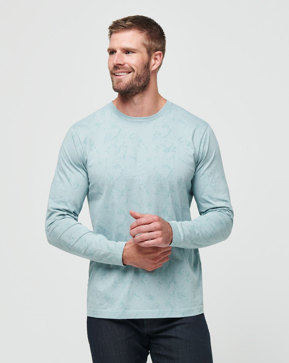 Warmer Tides Long Sleeve Tee Arona | Travis Mathew Essential