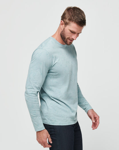 Warmer Tides Long Sleeve Tee Arona | Travis Mathew Essential