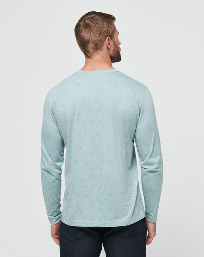 Warmer Tides Long Sleeve Tee Arona | Travis Mathew Essential