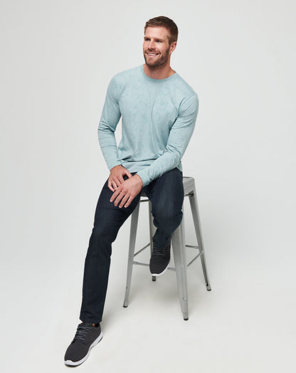 Warmer Tides Long Sleeve Tee Arona | Travis Mathew Essential