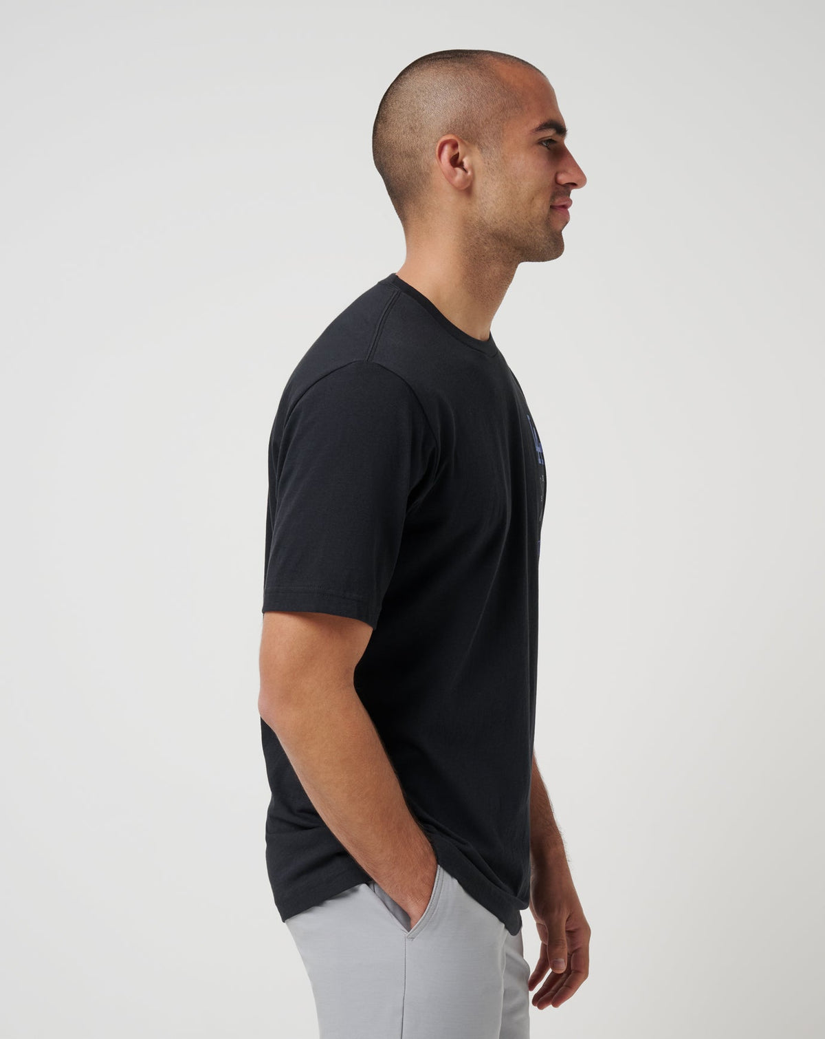 Los Angeles Dodgers Sunset Slam 2.0 Tee Black | Travis Mathew Essential