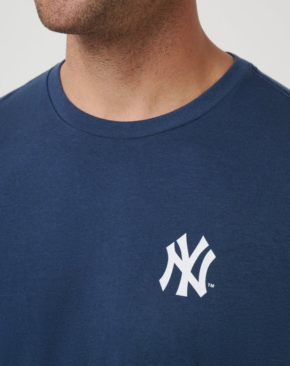 New York Yankees Friendly Rivalry Tee Navy | Travis Mathew Classic