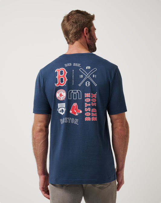 Boston Red Sox Friendly Rivalry Tee Navy | Travis Mathew New
