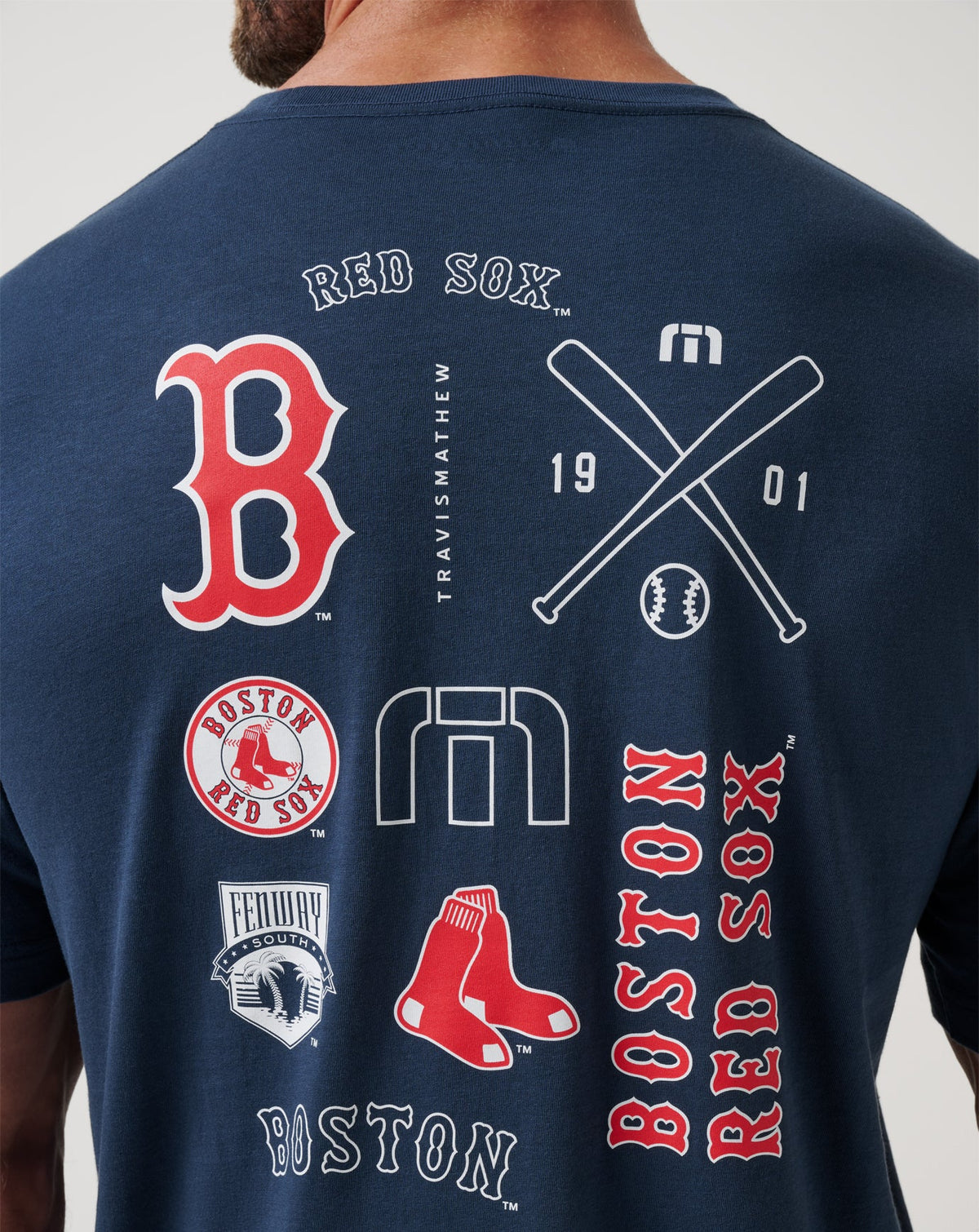 Boston Red Sox Friendly Rivalry Tee Navy | Travis Mathew New