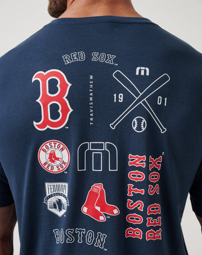 Boston Red Sox Friendly Rivalry Tee Navy | Travis Mathew New