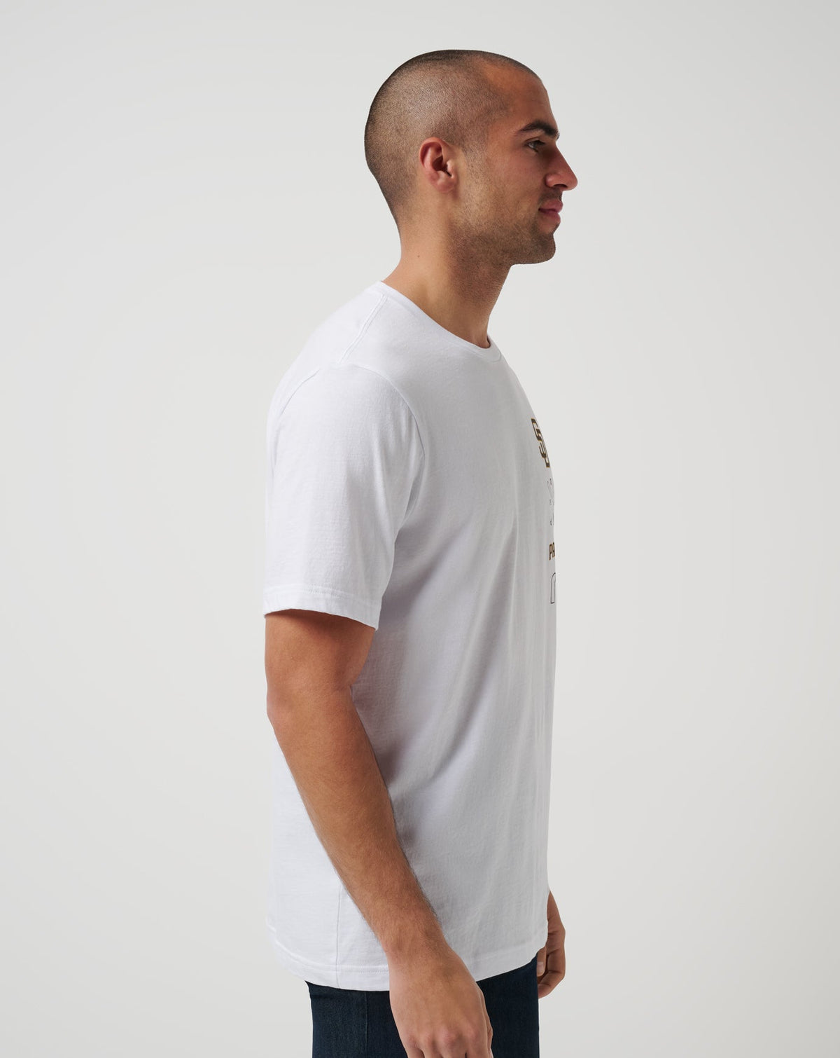 San Diego Padres Sunset Slam 2.0 Tee White | Travis Mathew Top Pick