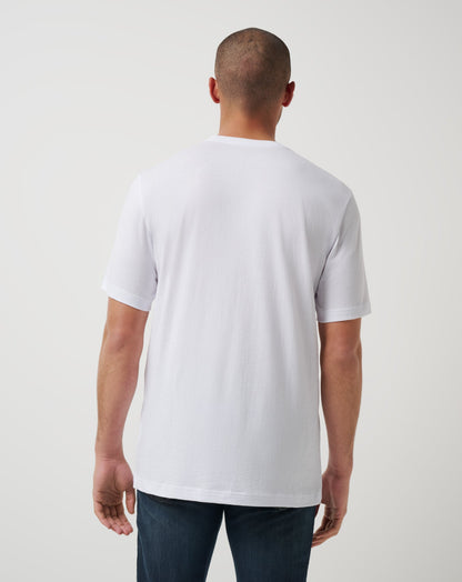 Chicago Cubs Sunset Slam 2.0 Tee White | Travis Mathew Trusted