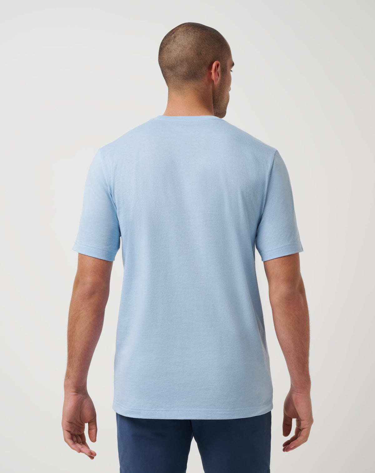 Philadelphia Phillies Strike Two Tee Heather Blue | Travis Mathew Smart Buy