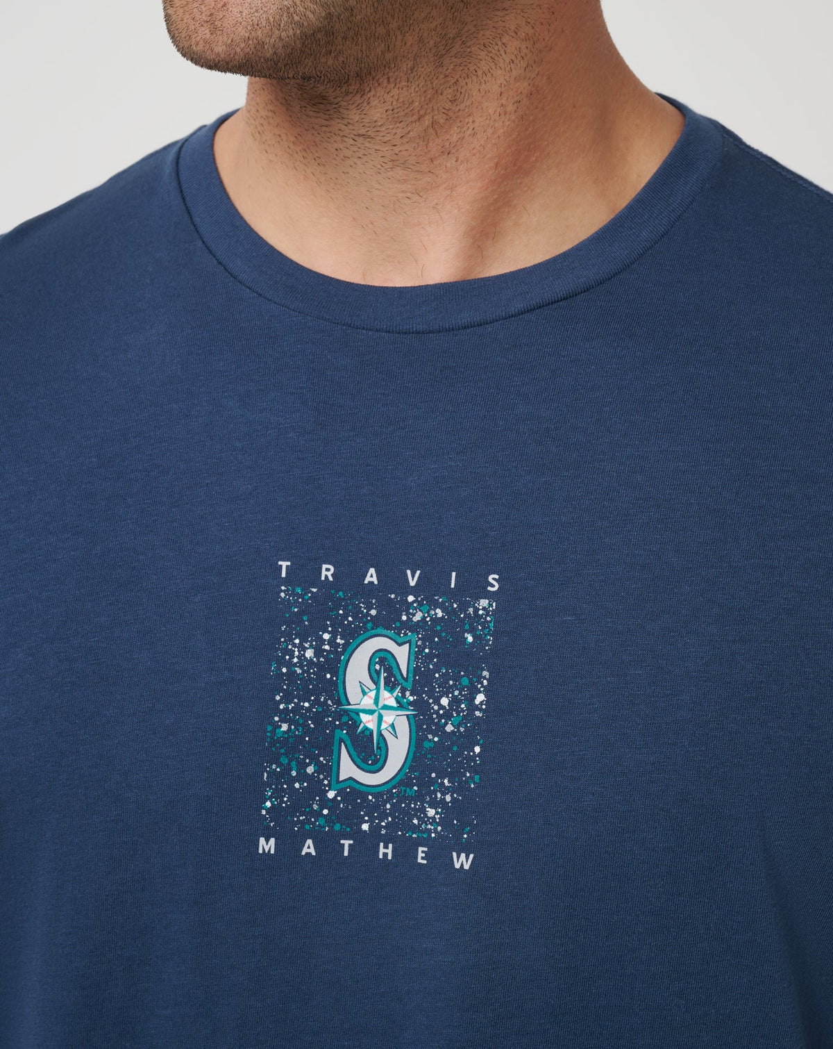 Seattle Mariners In The Dugout 2.0 Tee Navy | Travis Mathew Sale