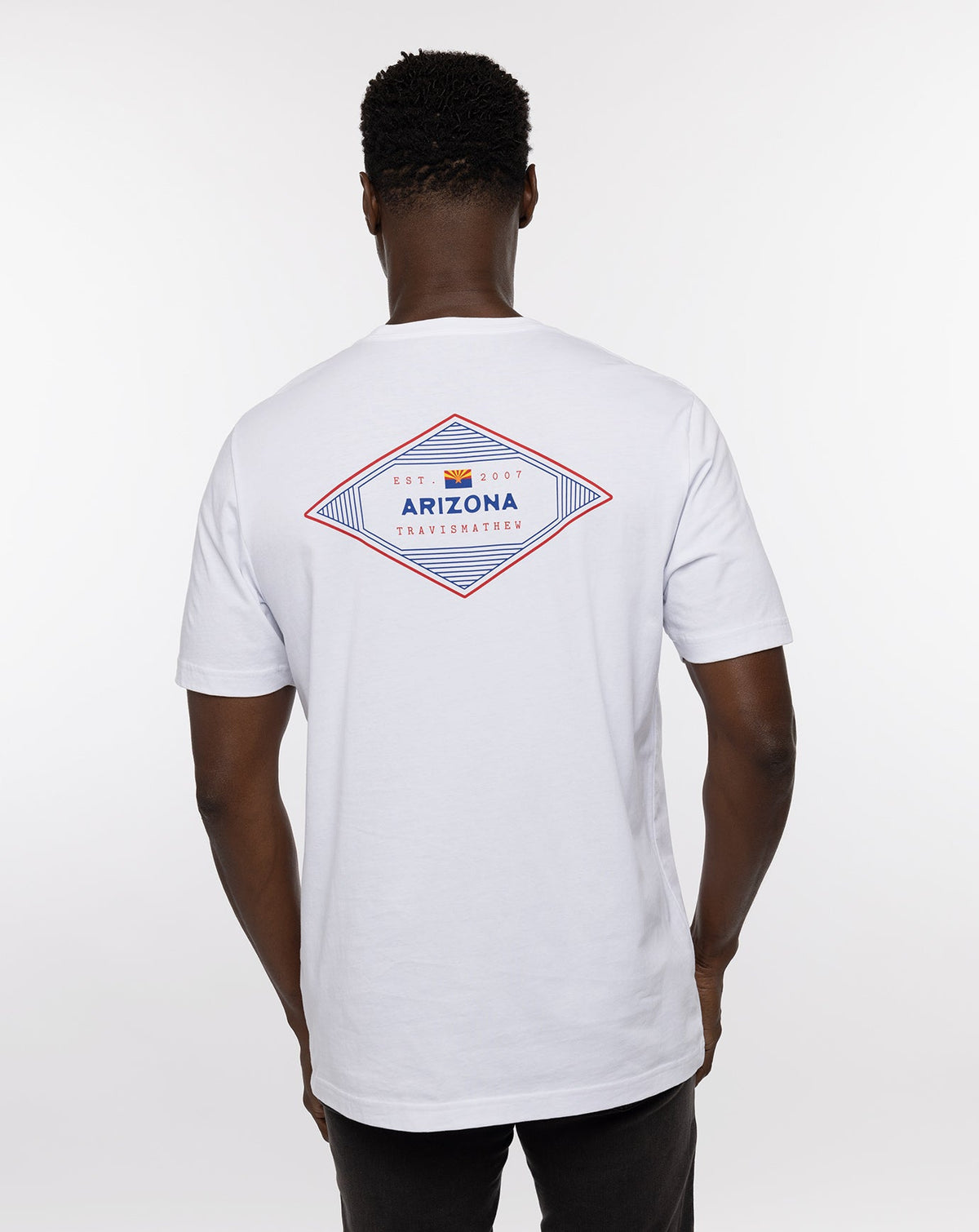 Boynton Canyon Tee White | Travis Mathew Quality