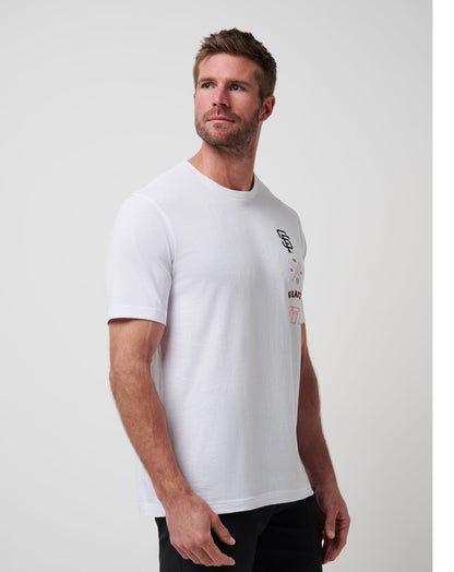 San Francisco Giants Sunset Slam 2.0 Tee White | Travis Mathew Signature