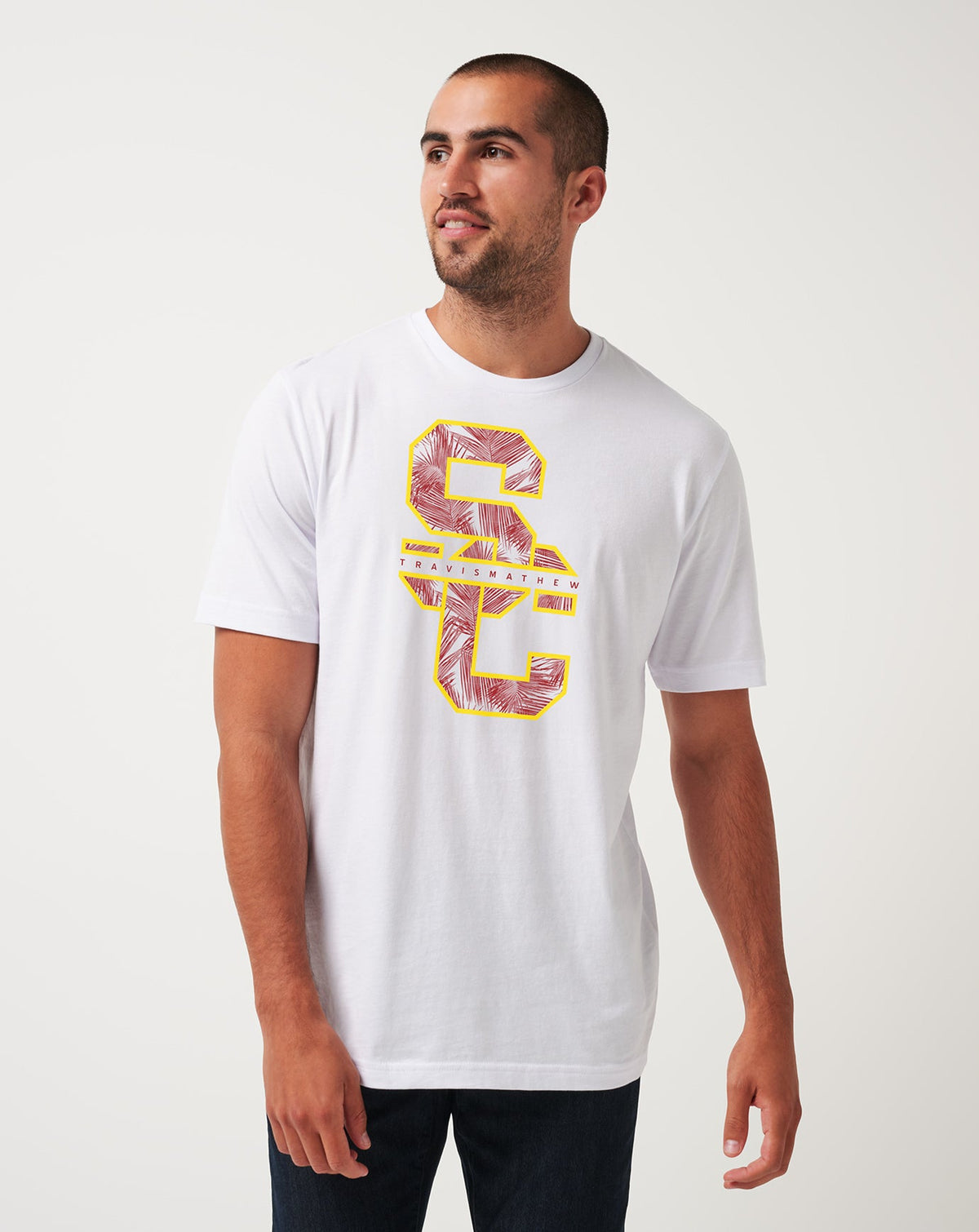 USC War Paint Tee White | Travis Mathew Recommended