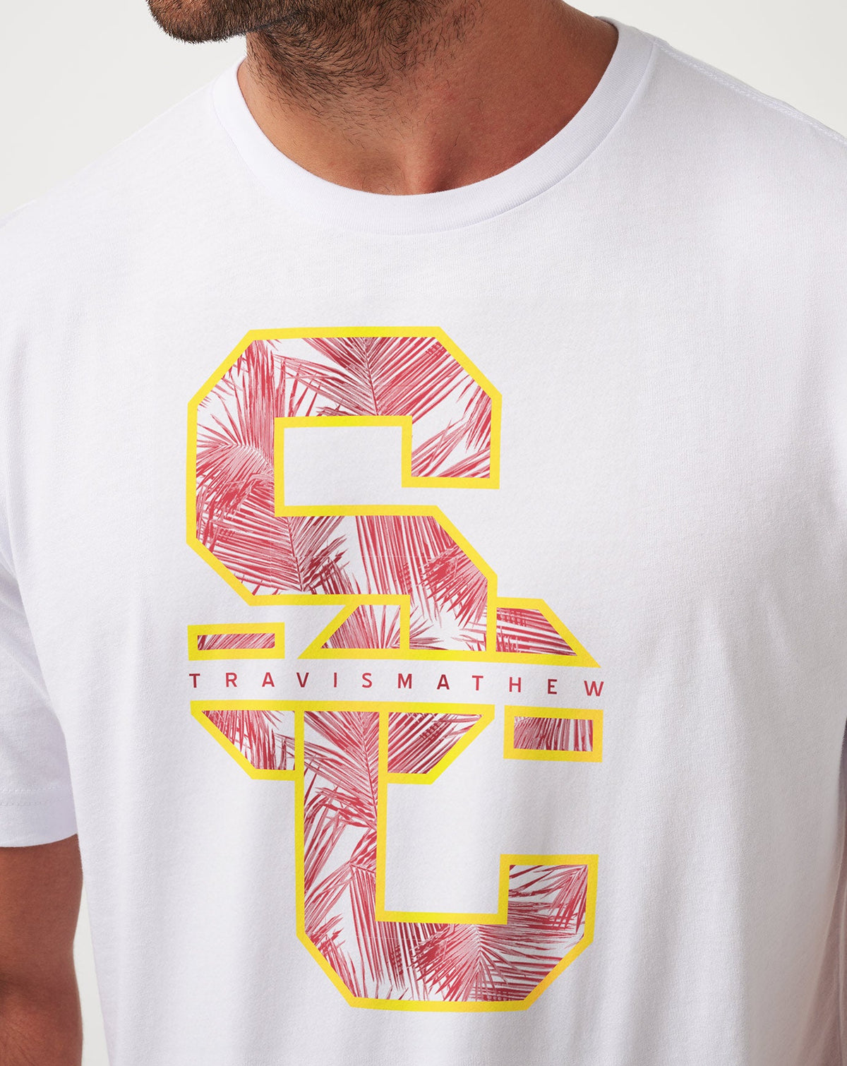 USC War Paint Tee White | Travis Mathew Recommended
