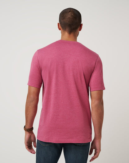 St Louis Cardinals Sunset Slam 2.0 Tee Heather Red | Travis Mathew Sale