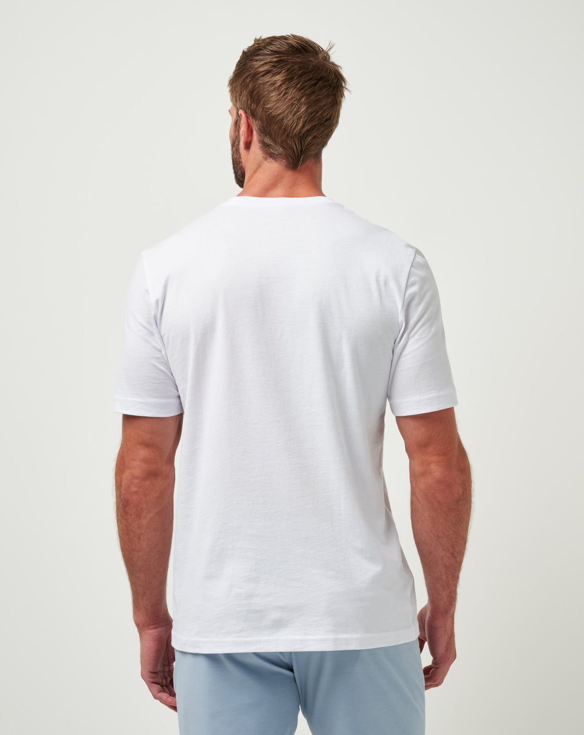 Chicago Cubs Strike One Tee White | Travis Mathew Best Seller