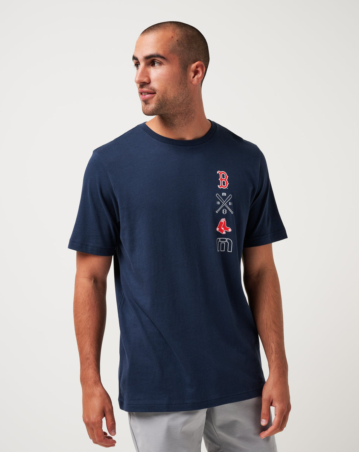 Boston Red Sox Sunset Slam Tee Total Eclipse | Travis Mathew Recommended