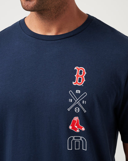 Boston Red Sox Sunset Slam Tee Total Eclipse | Travis Mathew Recommended