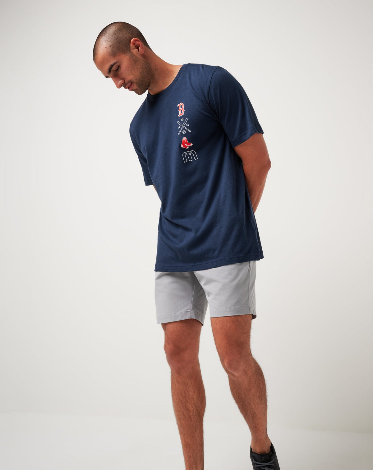 Boston Red Sox Sunset Slam Tee Total Eclipse | Travis Mathew Recommended