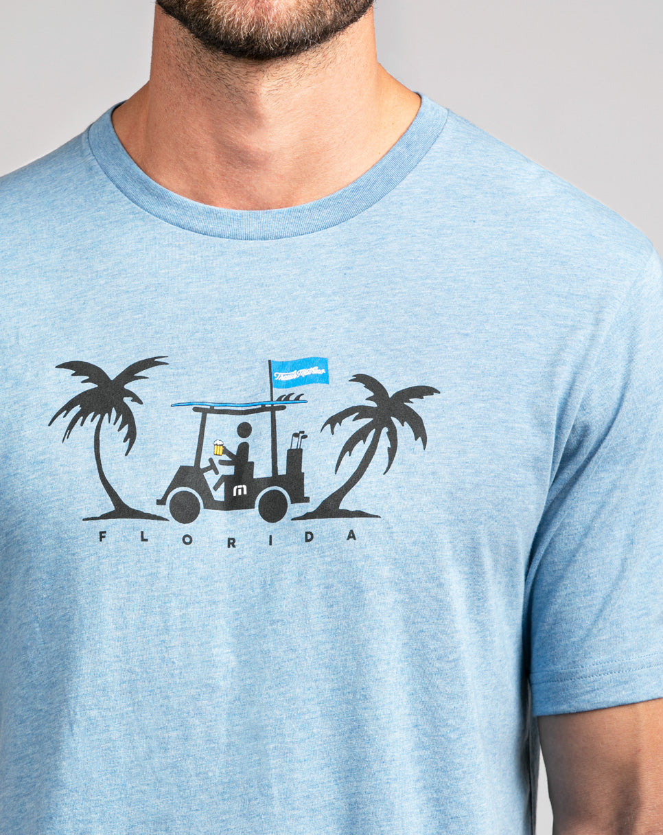 Everglades 2.0 Tee Heather Allure | Travis Mathew Trusted