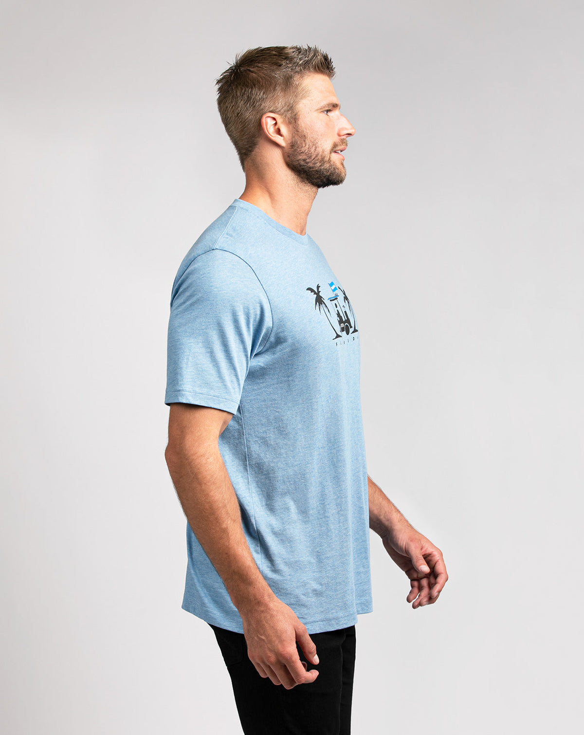 Everglades 2.0 Tee Heather Allure | Travis Mathew Trusted