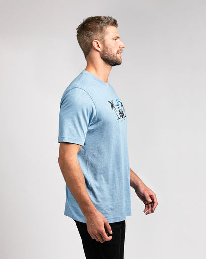 Everglades 2.0 Tee Heather Allure | Travis Mathew Trusted