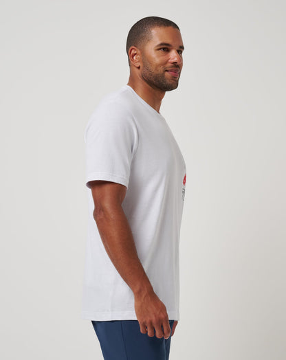 Boston Red Sox Sunset Slam 2.0 Tee White | Travis Mathew Deals