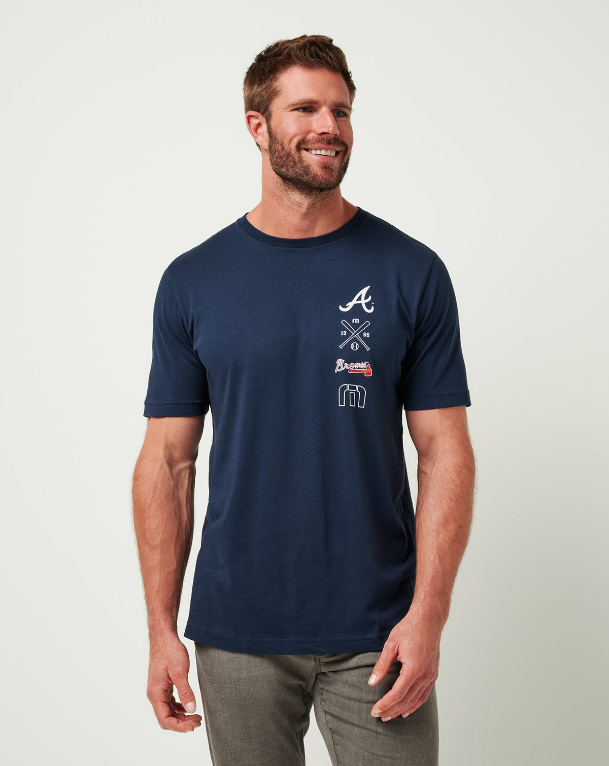 Atlanta Braves Sunset Slam Tee Total Eclipse | Travis Mathew Trending