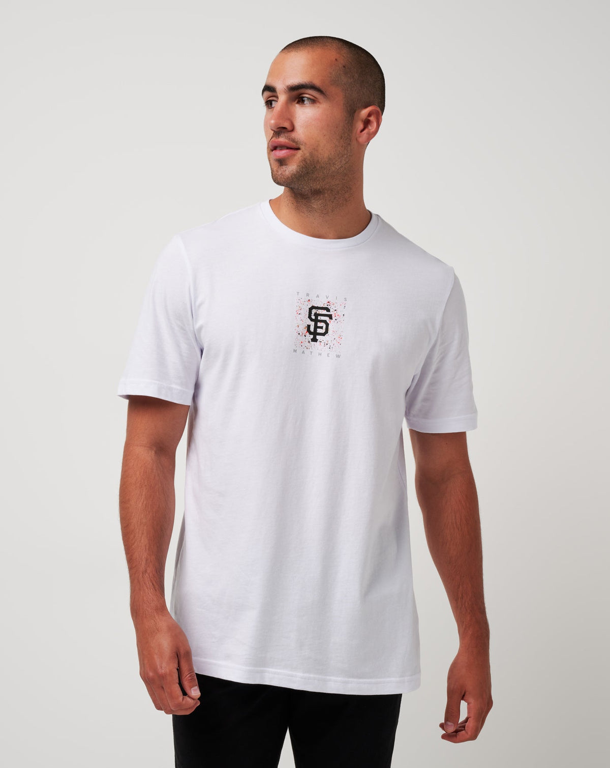 San Francisco Giants In The Dugout Tee White | Travis Mathew Signature