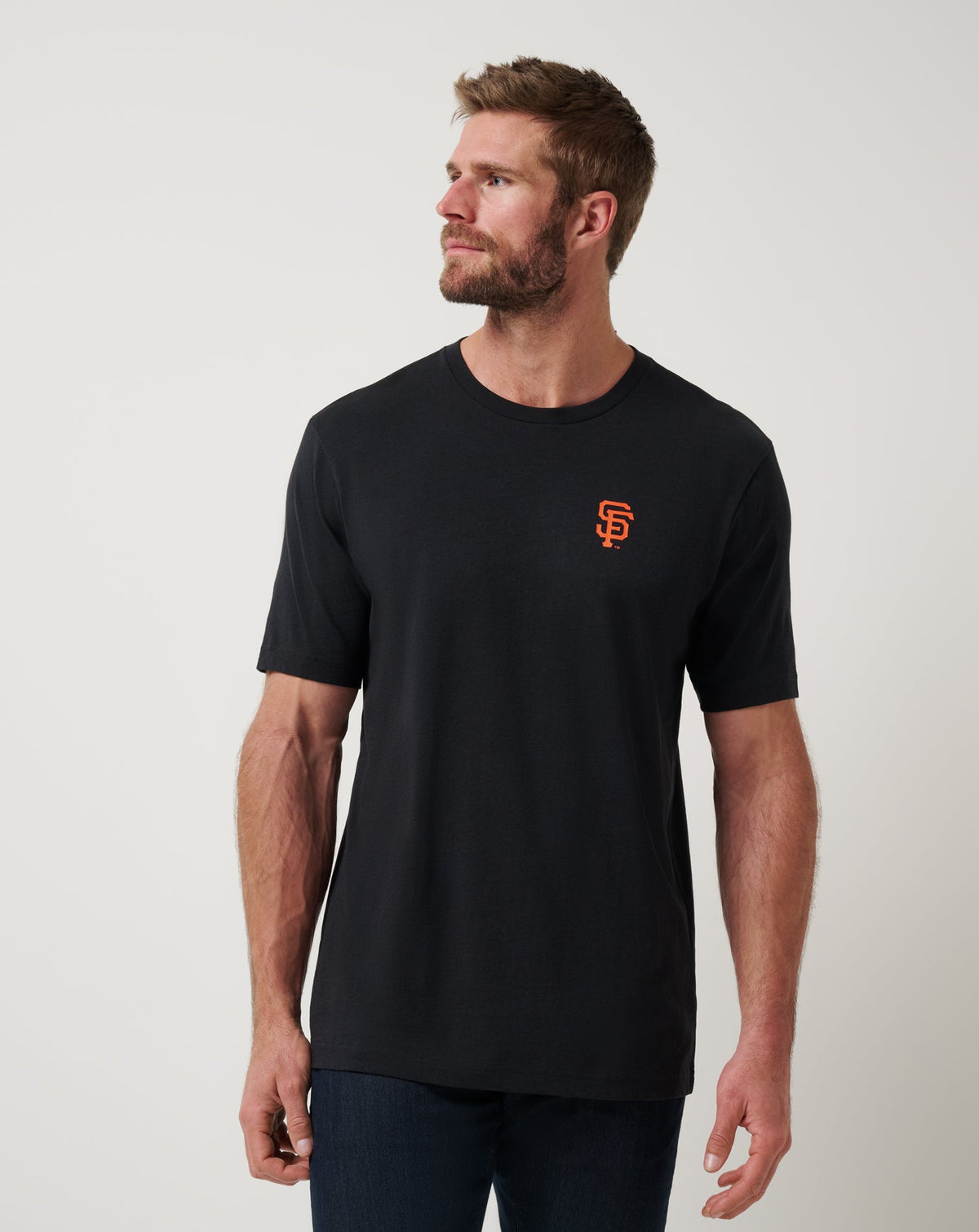 San Francisco Giants Friendly Rivalry Tee Black | Travis Mathew Popular