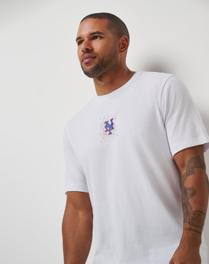 New York Mets In The Dugout 2.0 Tee White | Travis Mathew Latest