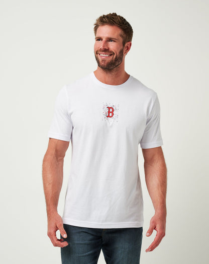 Boston Red Sox In The Dugout Tee White | Travis Mathew Deals