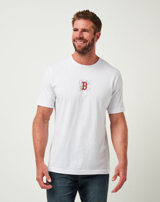 Boston Red Sox In The Dugout Tee White | Travis Mathew Deals