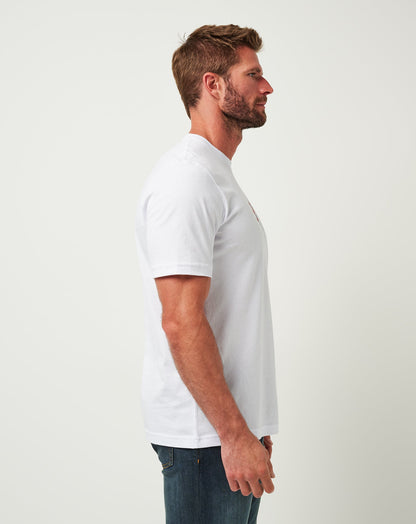 Boston Red Sox In The Dugout Tee White | Travis Mathew Deals