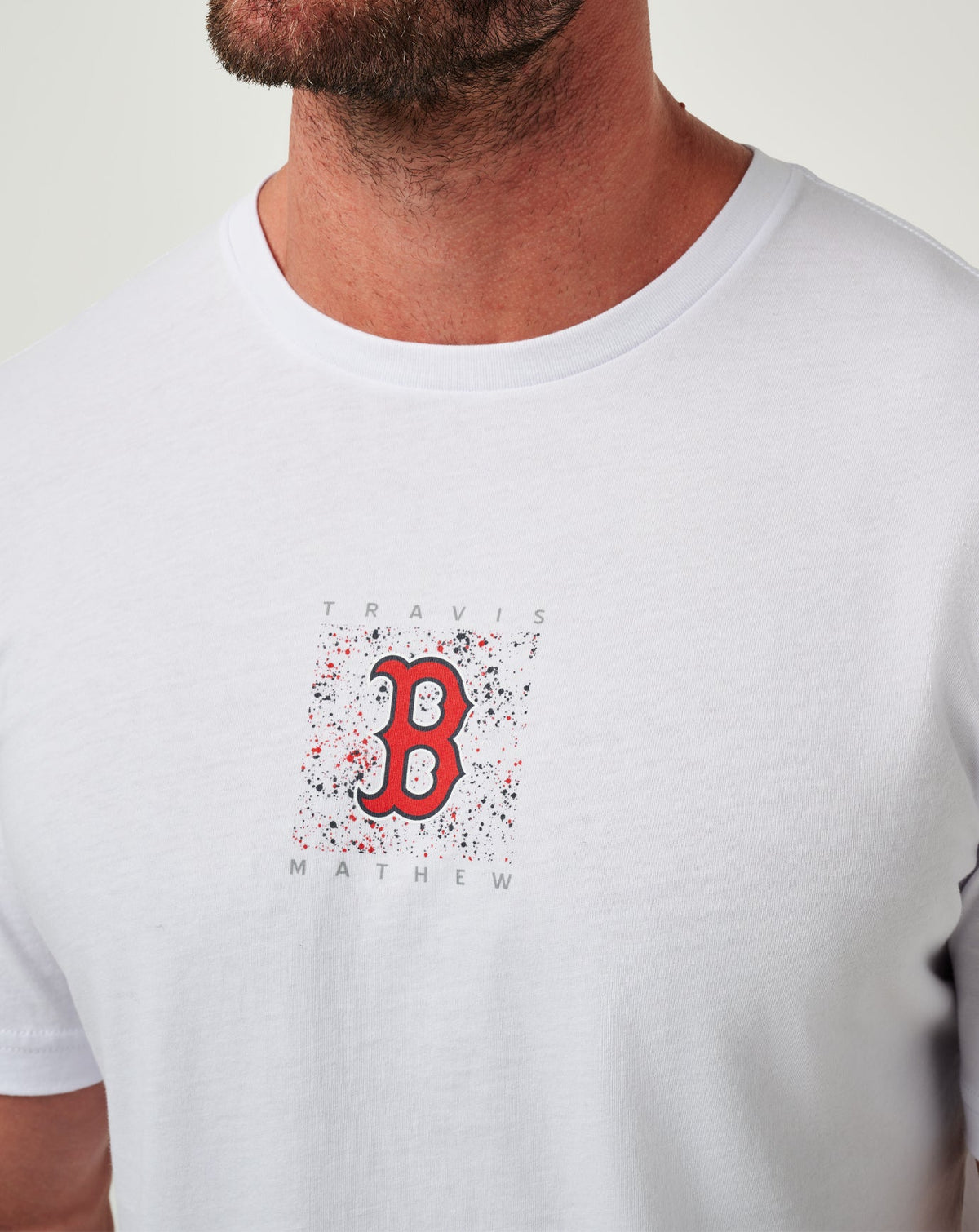 Boston Red Sox In The Dugout Tee White | Travis Mathew Deals