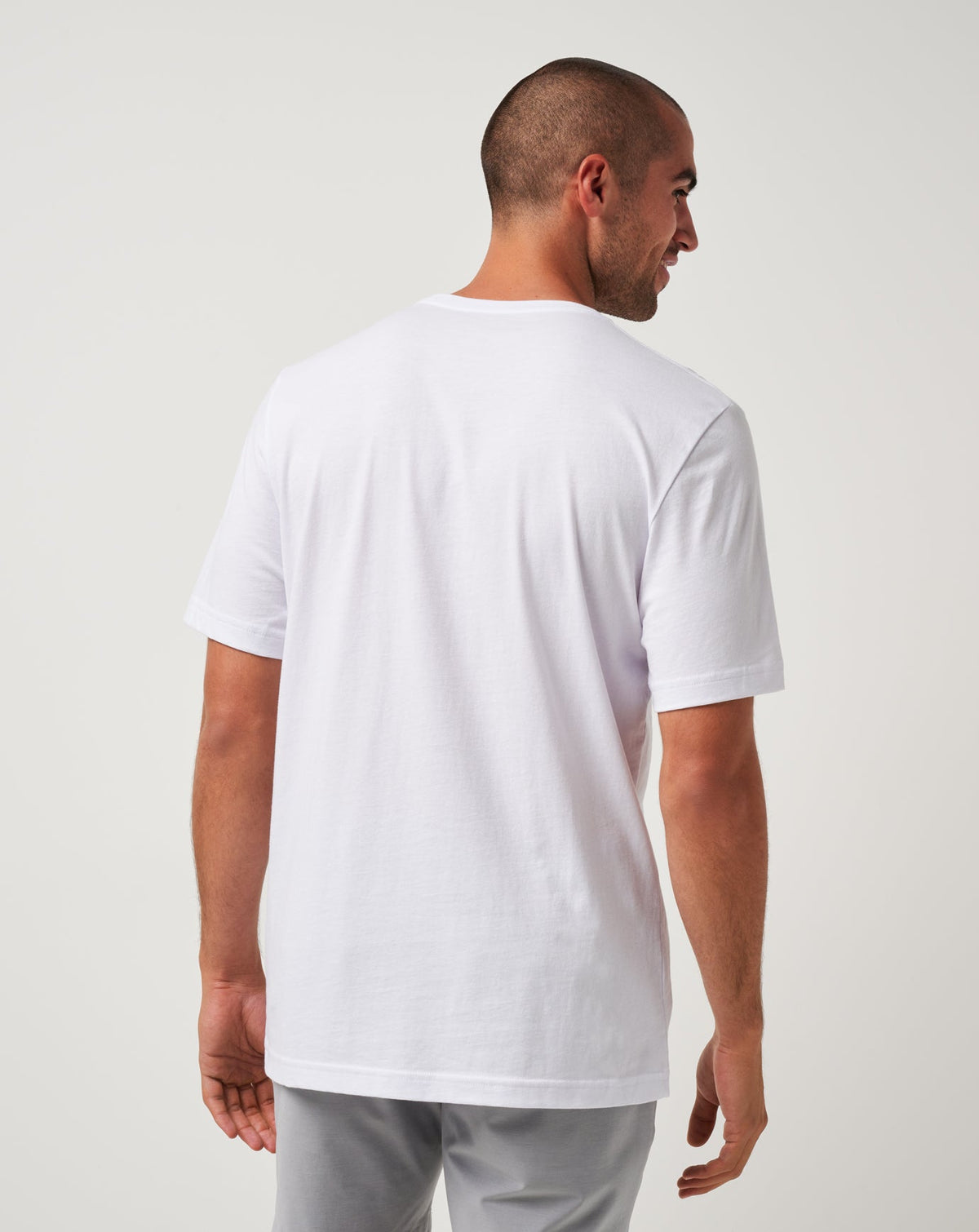 Los Angeles Dodgers Bleacher Breeze Tee White | Travis Mathew Value