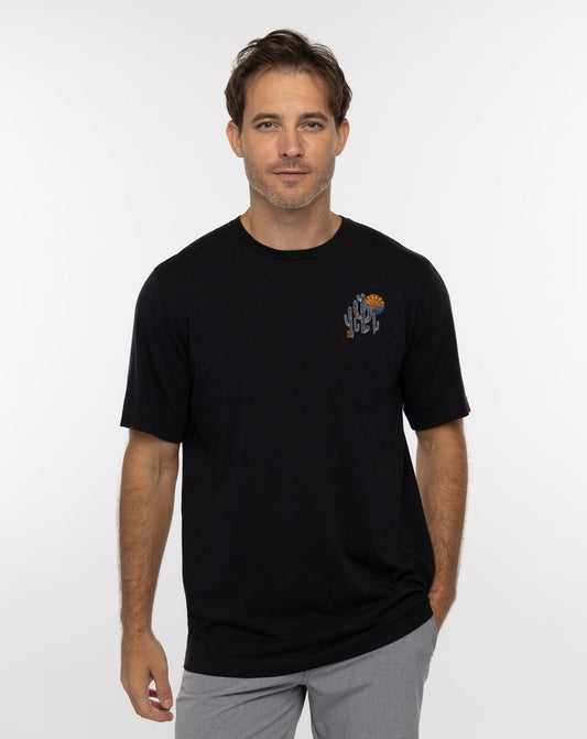 Bisbee Tee Black | Travis Mathew Value
