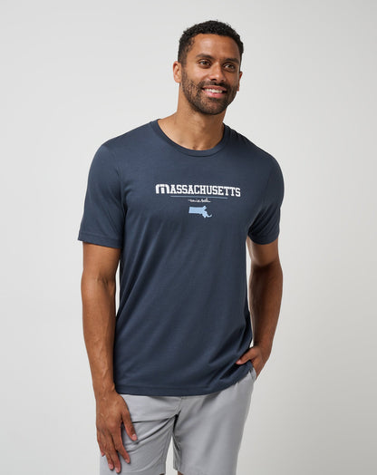 Personal Best Tee Blue Nights | Travis Mathew Top Pick