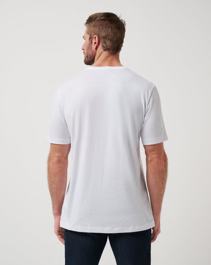 Philadelphia Phillies Sunset Slam 2.0 Tee White | Travis Mathew Everyday