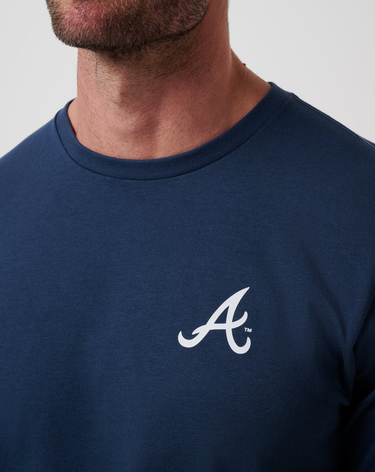 Atlanta Braves Friendly Rivalry Tee Navy | Travis Mathew Great Value