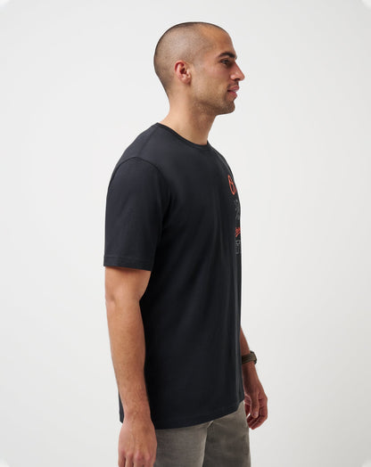 Baltimore Orioles Sunset Slam 2.0 Tee Black | Travis Mathew Best Seller