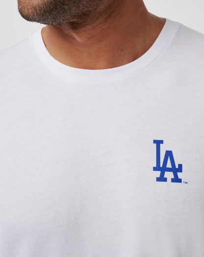 Los Angeles Dodgers Friendly Rivalry Tee White | Travis Mathew Featured