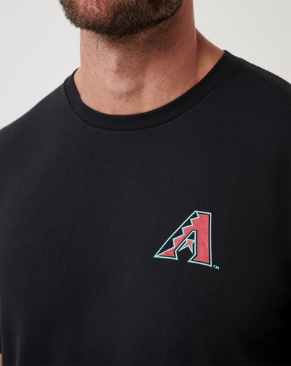 Arizona Diamondbacks Friendly Rivalry Tee Black | Travis Mathew Top Pick