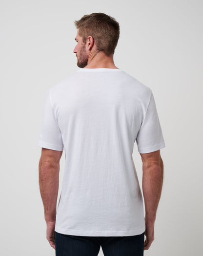 Texas Rangers Sunset Slam 2.0 Tee White | Travis Mathew Exclusive