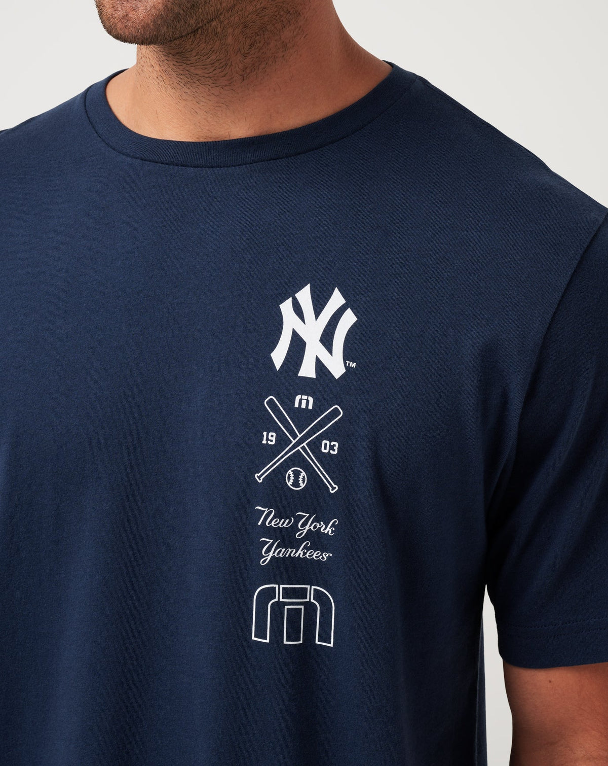 New York Yankees Sunset Slam Tee Total Eclipse | Travis Mathew Special Offer