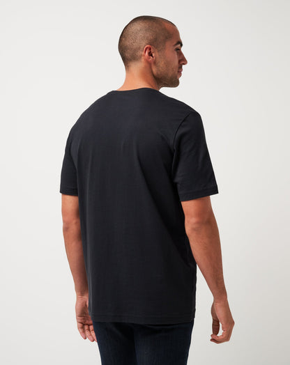Los Angeles Dodgers In The Dugout Tee Black | Travis Mathew Classic