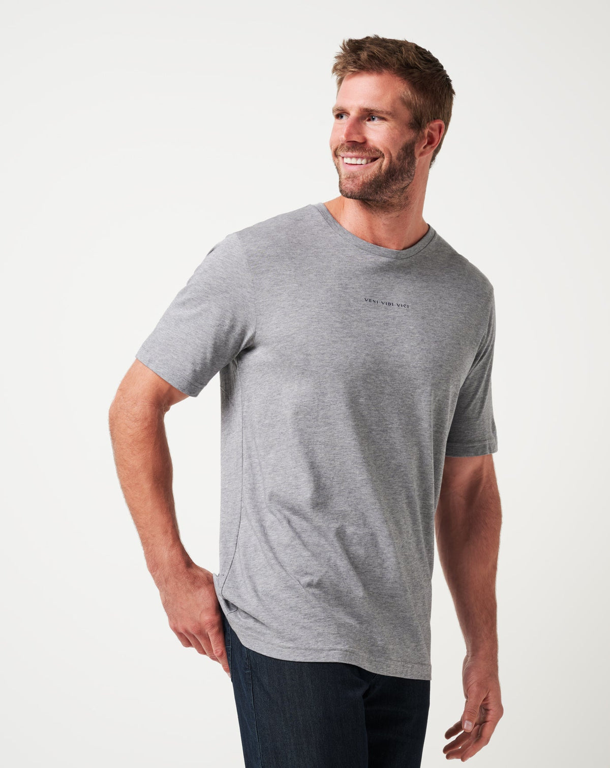 Maiden Voyage Tee Heather Medium Grey | Travis Mathew Deals