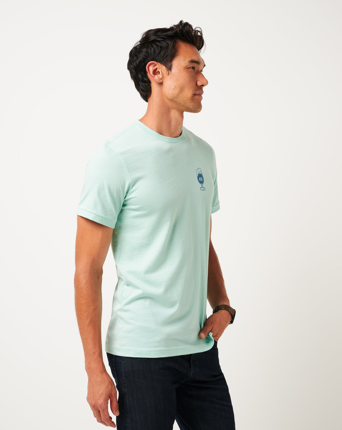 Bar Break Tee Eggshell Blue | Travis Mathew Special Offer