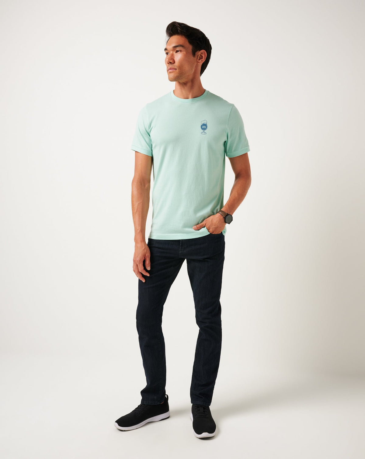 Bar Break Tee Eggshell Blue | Travis Mathew Special Offer